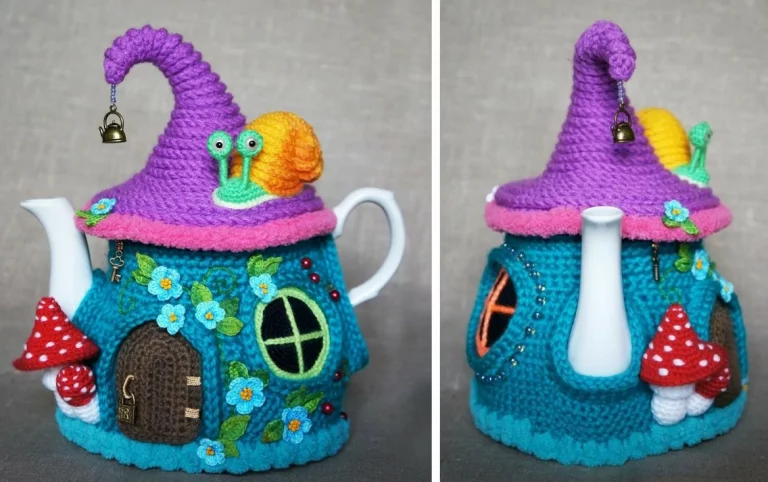 Fairy Tale Tea Cozy House (Part 1) – Free crochet pattern